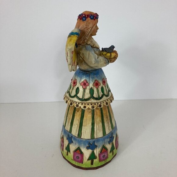 Heartwood Creek Jim Shore Angel of‎ Love 2002 Nest Robins - Picture 6 of 9